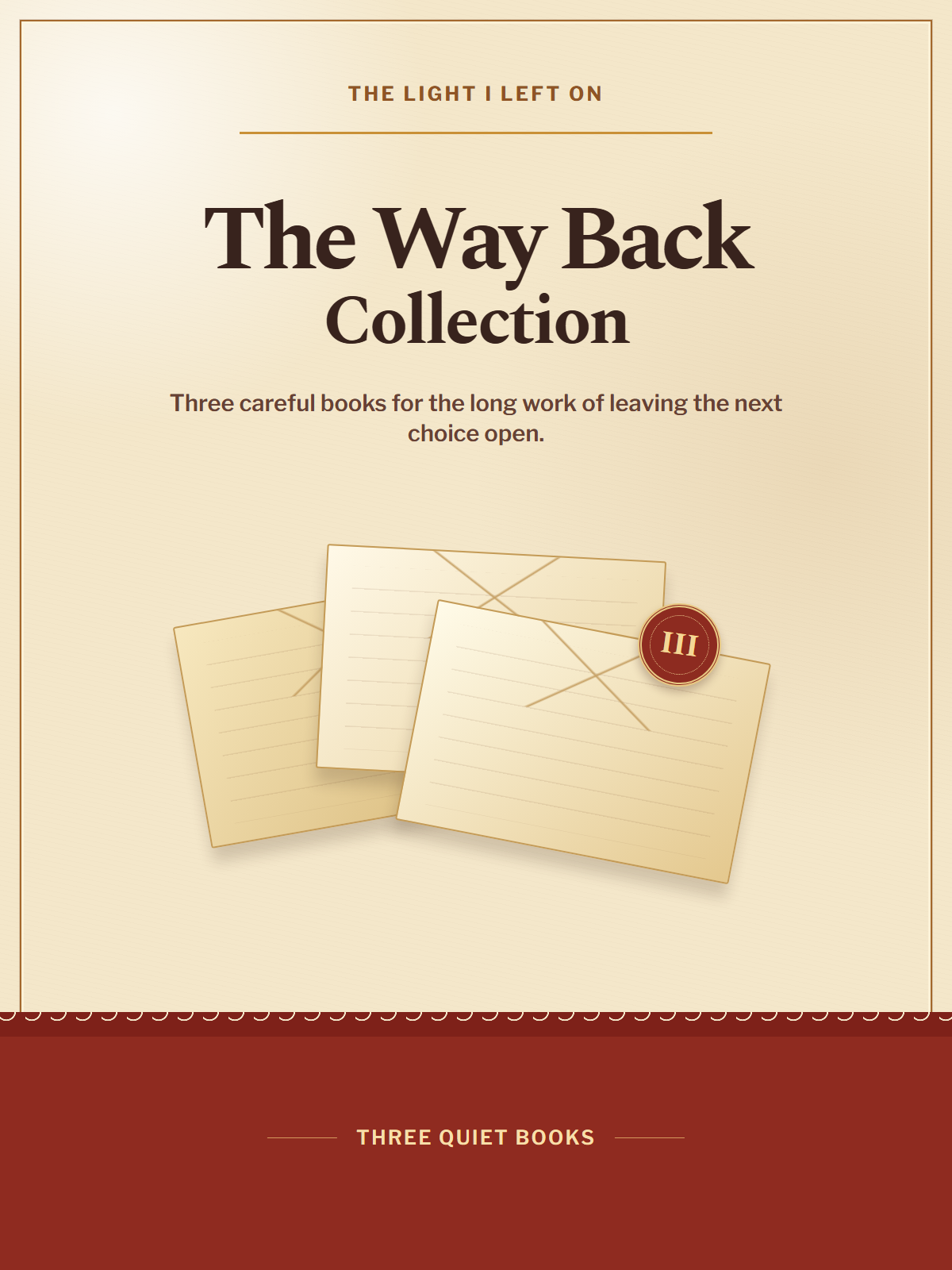 Cover of The Way Back Collection